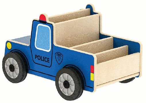 Police Car Seat Bookcase