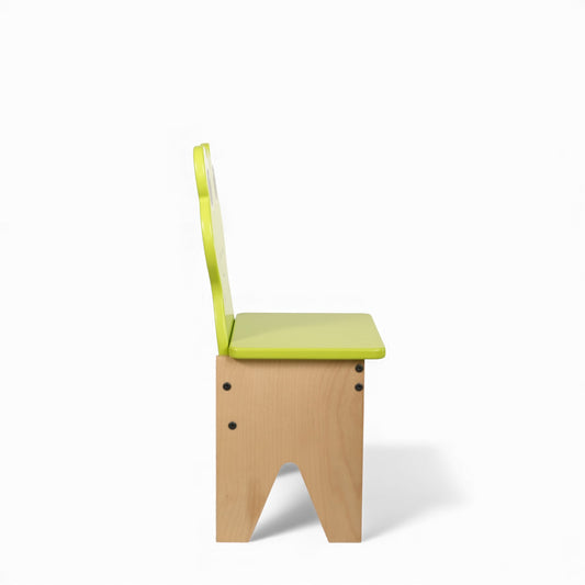 Modern Wooden Kids Frog Chair