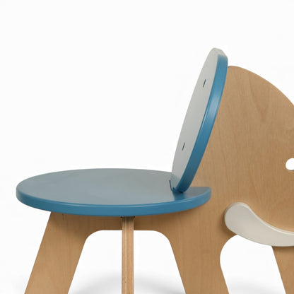 Modern Wooden Kids Elephant Chair