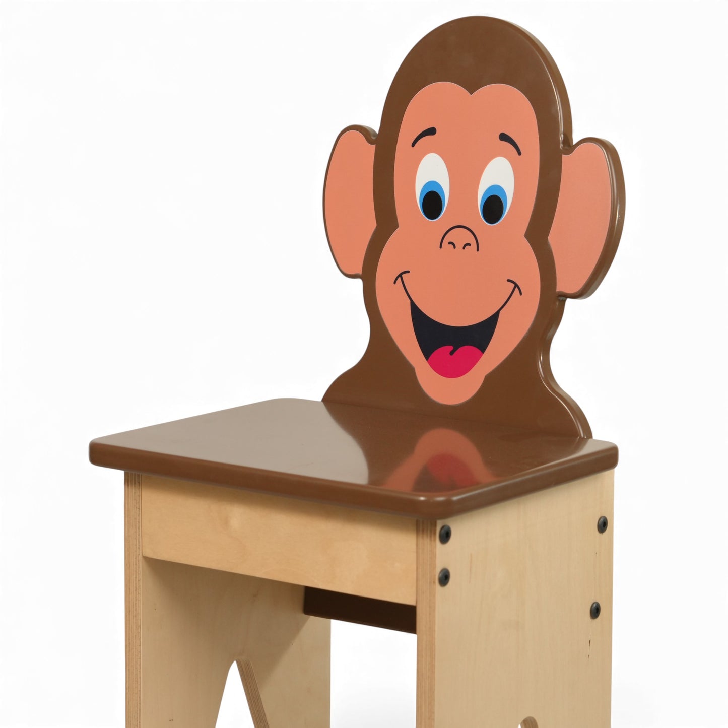 Modern Wooden Kids Monkey Chair