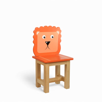 Lion Chair with Wooden Frame