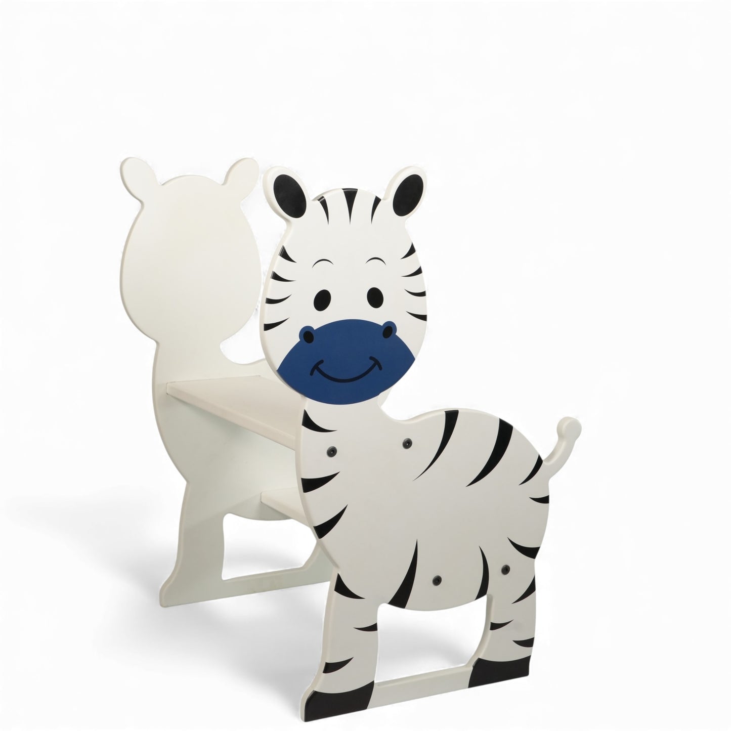 Zebra Style Step-Up Stool