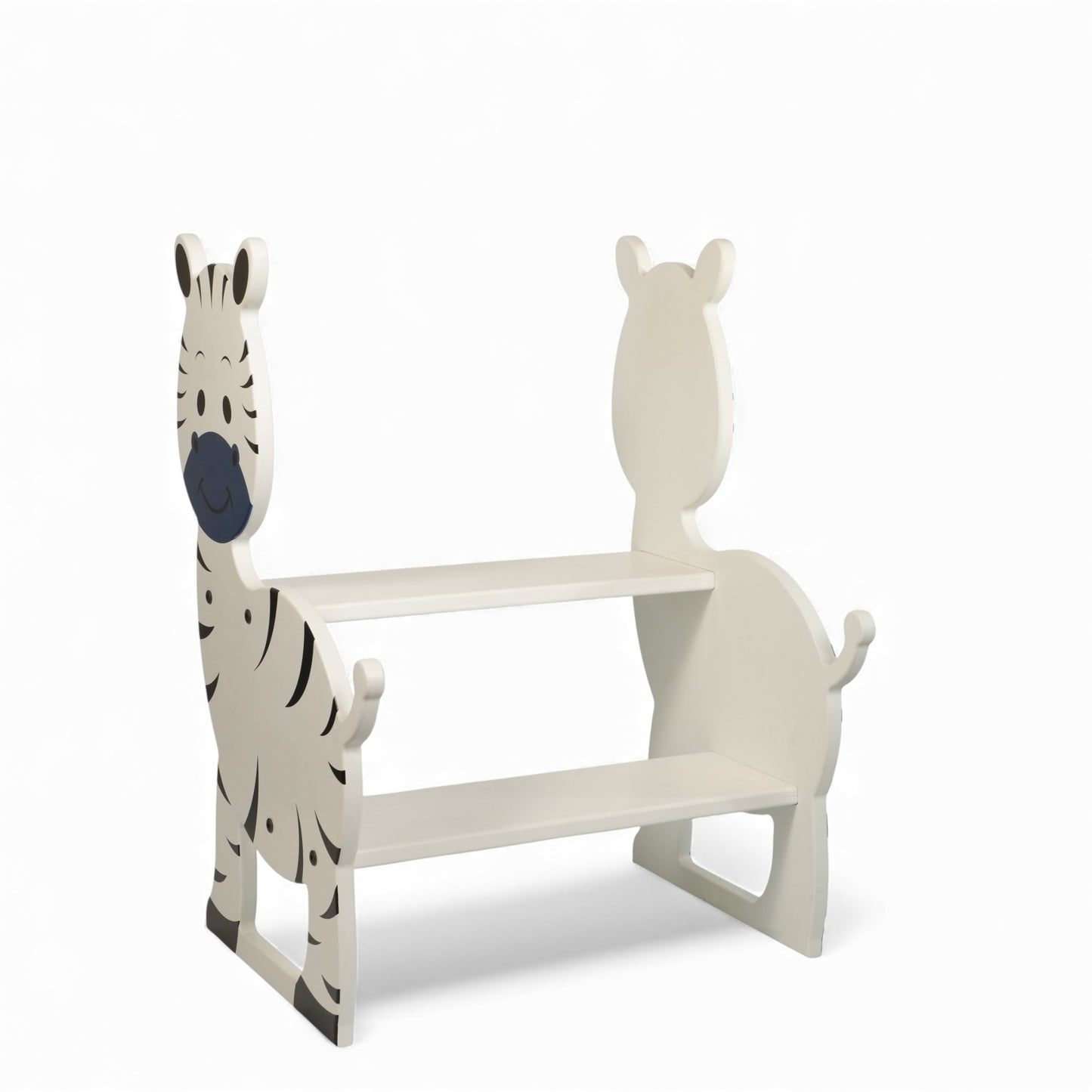 Zebra Style Step-Up Stool