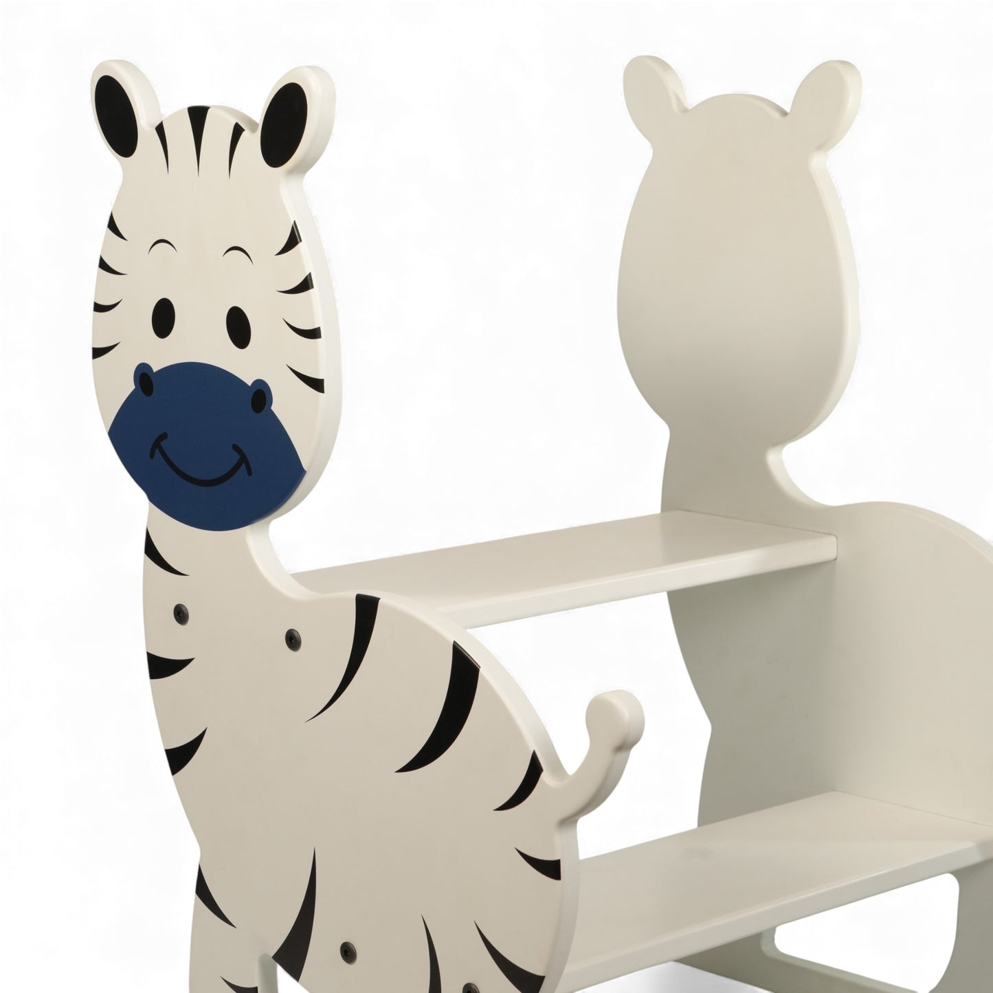 Zebra Style Step-Up Stool