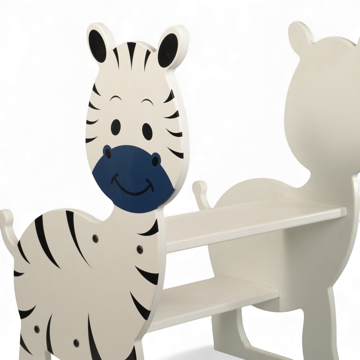 Zebra Style Step-Up Stool