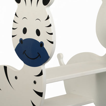 Zebra Style Step-Up Stool