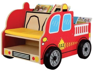 Fire truck bookcase